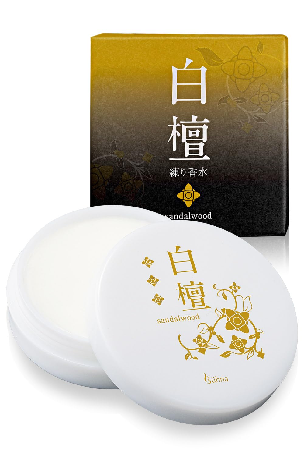 Amazon | コモライフ ビューナ 練り香水 白檀 サンダルウッド ヘア